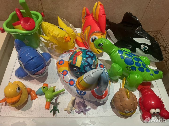 Игрушки для ванной