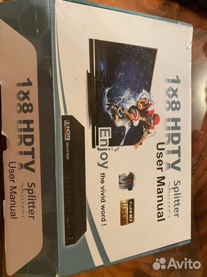 TV приставка splitter на 8 каналов