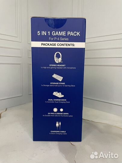 Новый набор аксесуаров PS4 Game pack 5 в 1