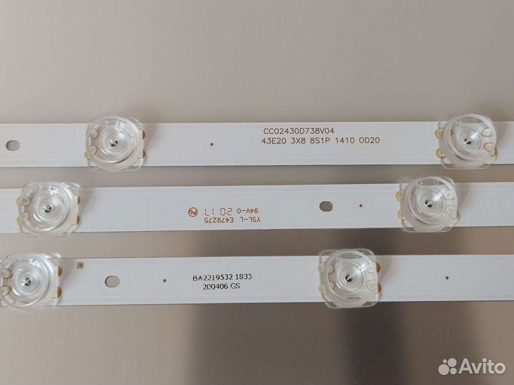 LED подсветка тв CC02430D738V04