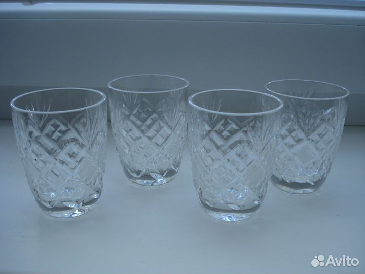 Рюмки стопки фужеры - хрусталь и стекло