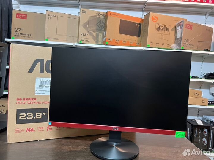 Монитор 23.8' AOC G2490VXA Black-Red