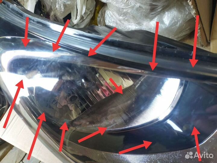 Фара Правая Hyundai Solaris (10-14г)