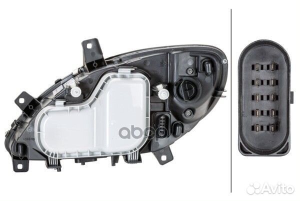 Фара R MB Vito/Viano (W639) '03- 1EG246041-021