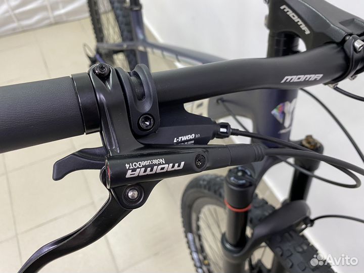 Велосипед Moma M100 алюминиевая рама 27,5