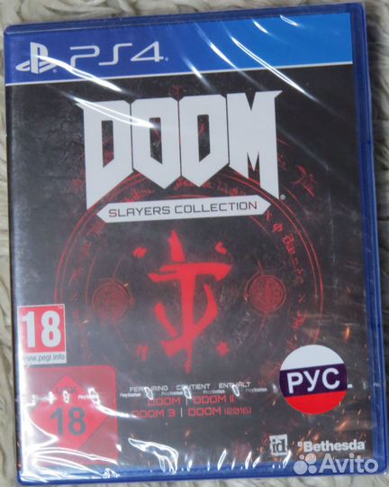 Новый doom Slayers Collection (4 части) PS4 / PS5