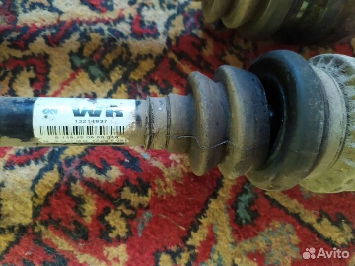 Приводной вал правый opel zafira b 1.7 diesel