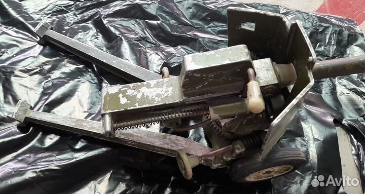 Игрушка пушка СССР металл