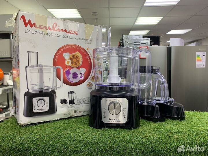 Кухонный комбайн Moulinex double-force compact
