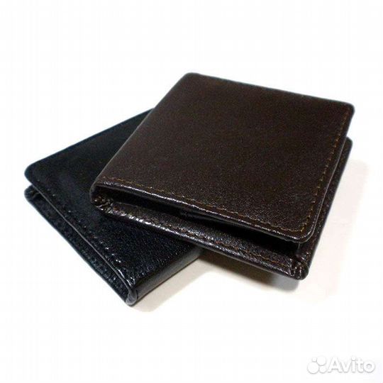 Кошелек для мелочи натуральная кожа