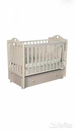 Детская кроватка (с ящиком), универсаньный маятник