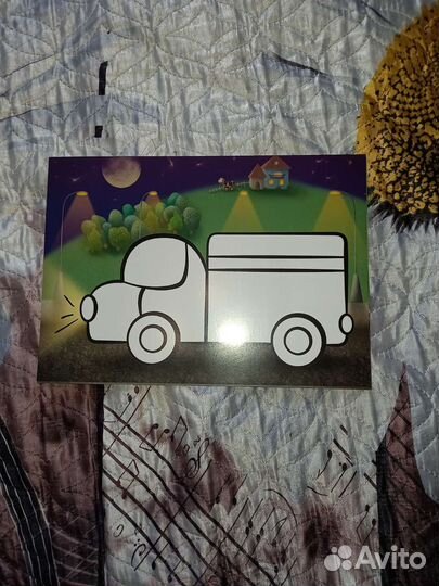 Раскраска пластилином