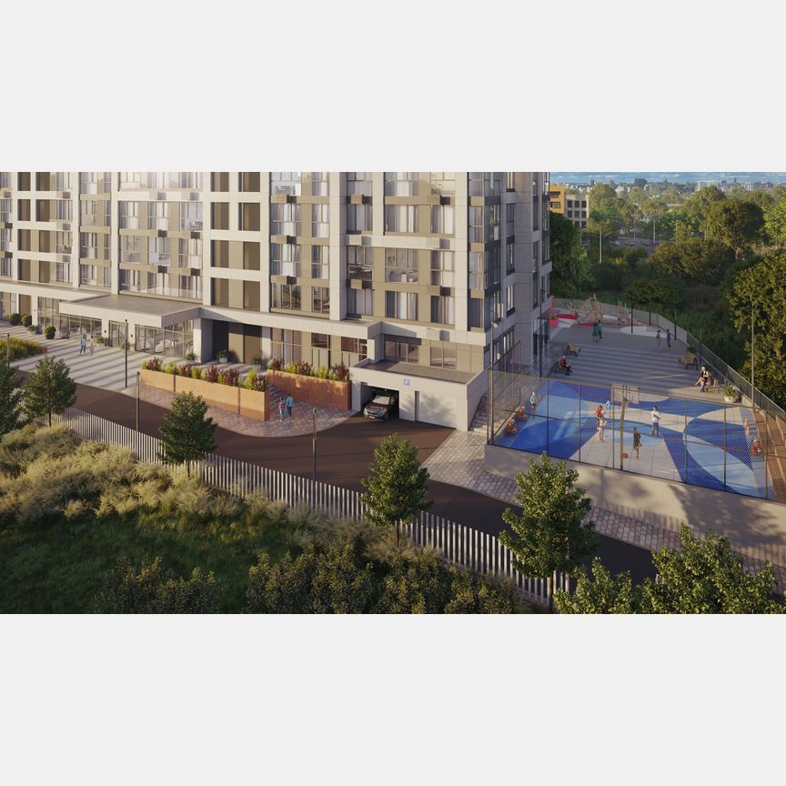 2-к. квартира, 49,5 м², 24/28 эт.