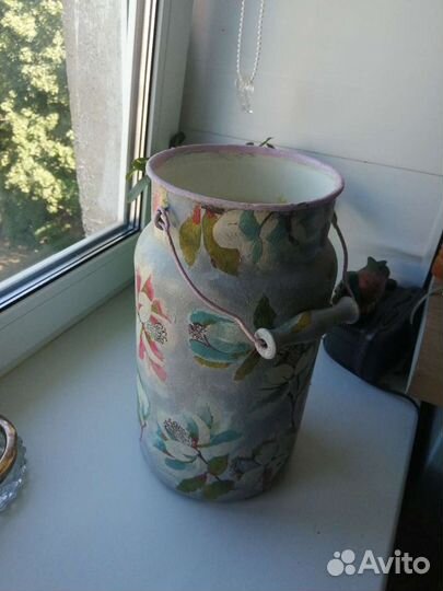 Бидон эмалированный СССР