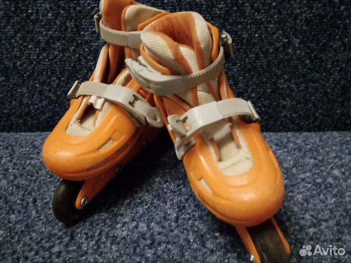 Роликовые коньки детские раздвижные