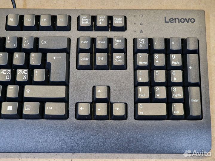 Клавиатура проводная Lenovo SK-8827 (без рус букв)