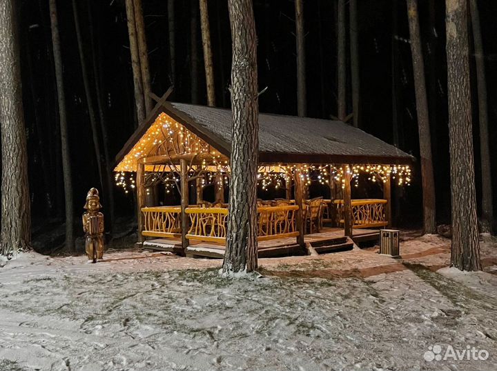 Новогоднее украшение фасадов