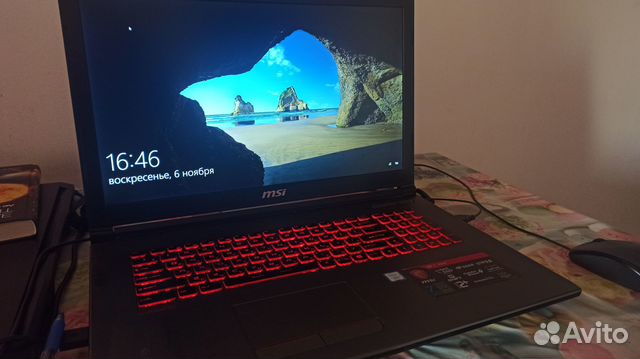 Игровой ноутбук msi gv72 7rd