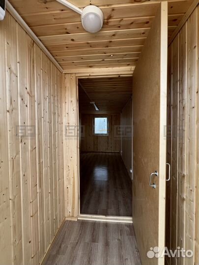 Бытовка бк3 с антисепт. и полами цсп