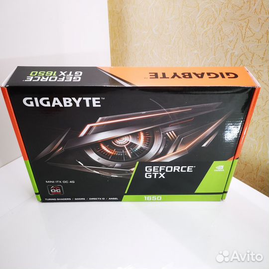 Видеокарта gigabyte GeForce GTX 1650 mini itxoc 4G