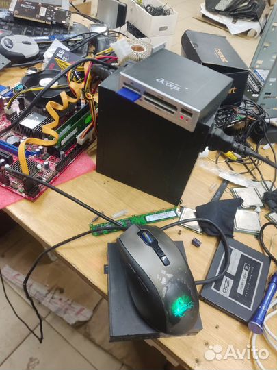 Мать на 775+ проц е5700+озу 4 гб+hdd250gb обменяю