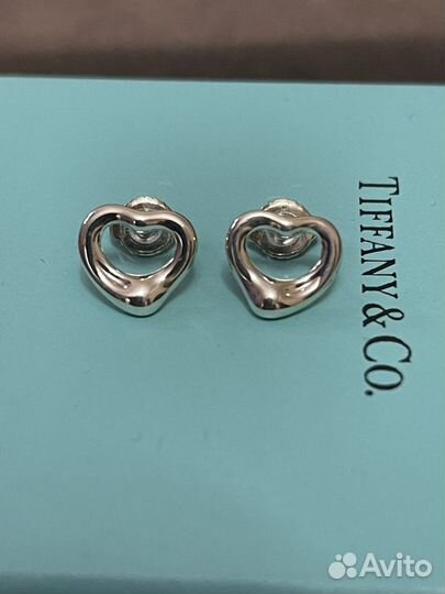 Серьги Tiffany&Co оригинал новые