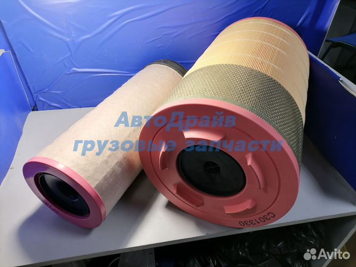 Фильтр воздушный Камаз 5490 (комплект основной+вст