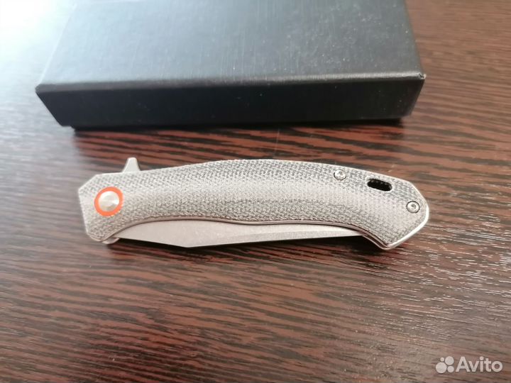 Нож складной туристический, liner-lock, микарта