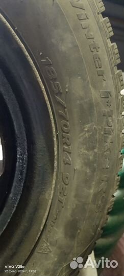 Колеса зимние в сборе 4*100 R14