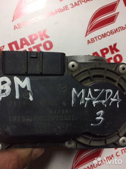 Дроссельная заслонка Mazda 3 BM 2014