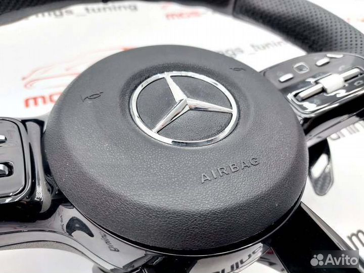 Руль B карбон Mercedes S-class W222 217 coupe купе