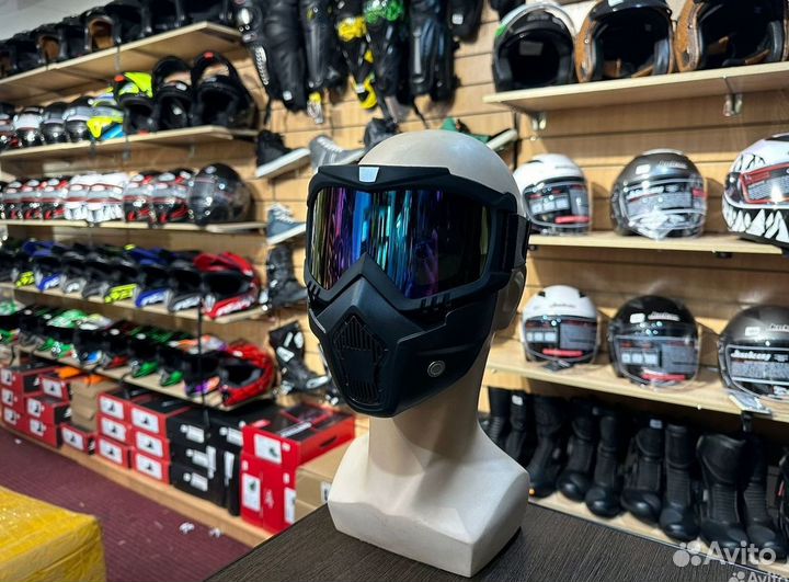 Маска очки Кроссовые на мотоцикл мото