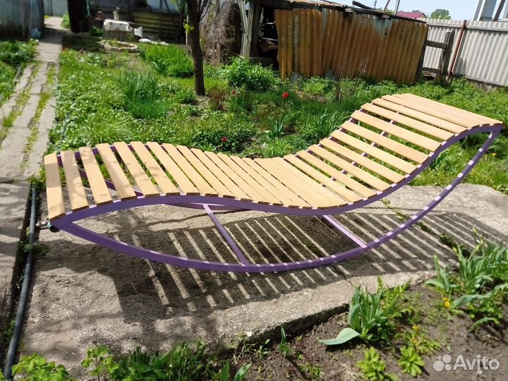 Шезлонг качалка