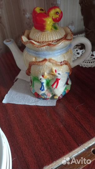 Чайник заварочный фарфор