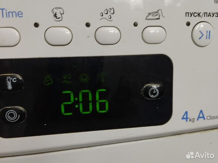 Узкая Indesit 4 кг 1000 об