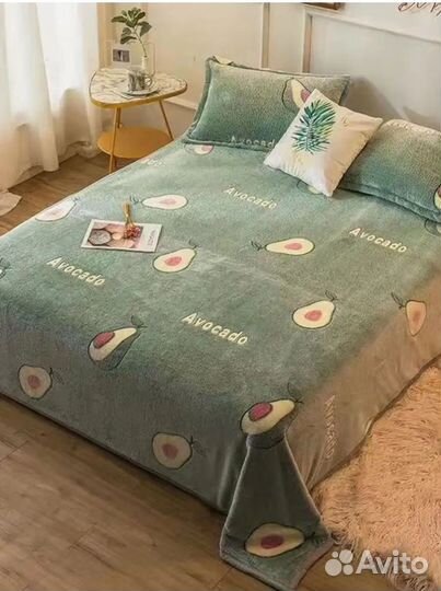 Плед 220*200 авакадо