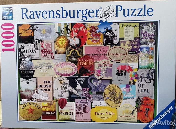 Пазлы ravensburger 1000