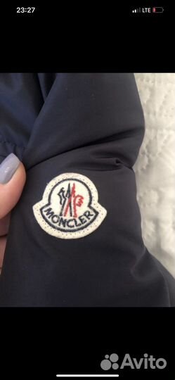Пуховое пальто Moncler для девочки 158 рост