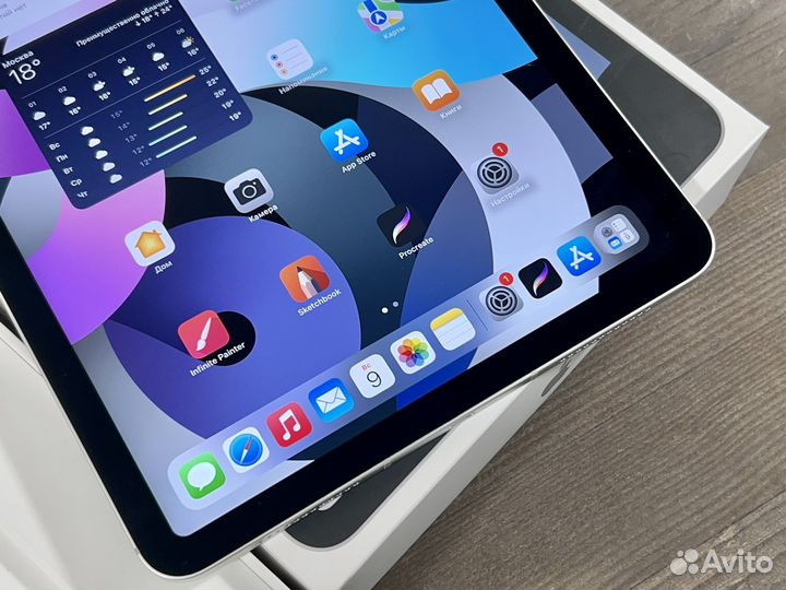 iPad Air 4 256Gb LTE + Pencil 2 + Procreate RU