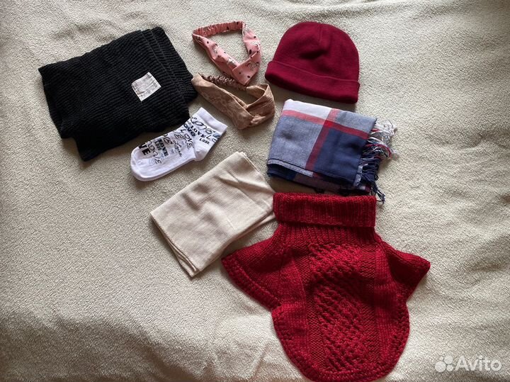 Шарф, шапка, головной убор