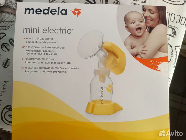 Молокоотсос электрический medela mini electric