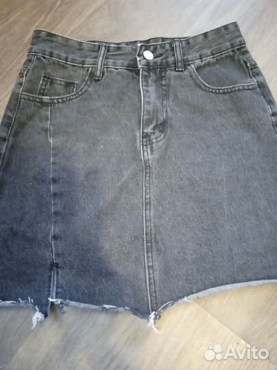 Джинсовая юбка