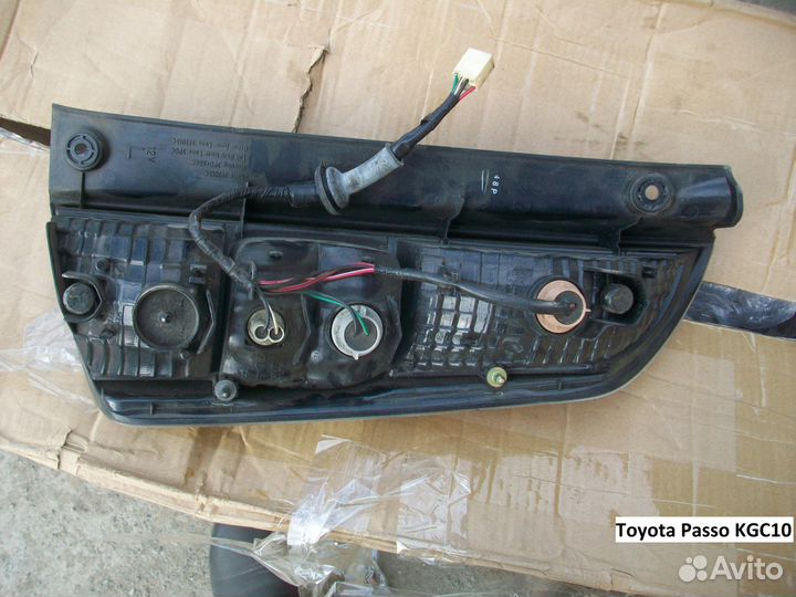 Фонари на Toyota Passo (Тойота Пассо) KGC10