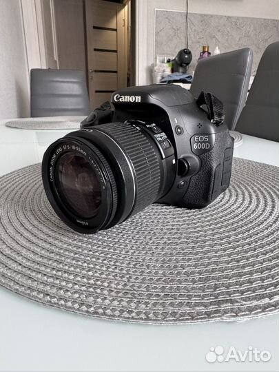 Фотоаппарат canon eos 600d