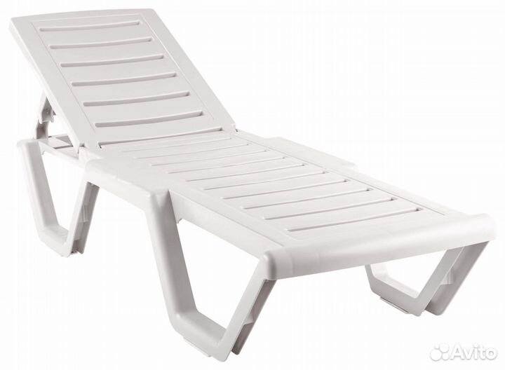 Шезлонг пластиковый 250кг