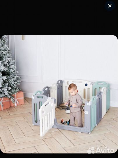 Манеж детский пластиковый unix