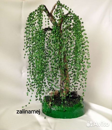 Поделки из бисера. Ива из бисера