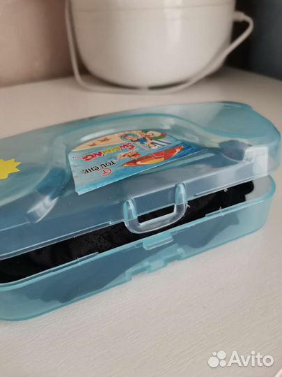 Шапочка для плавания + очки + беруши детские