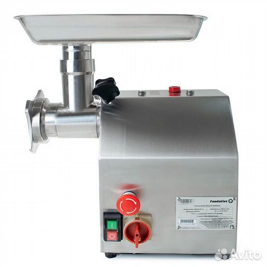 Мясорубка TK-12 Foodatlas (реверс, корпус нерж)