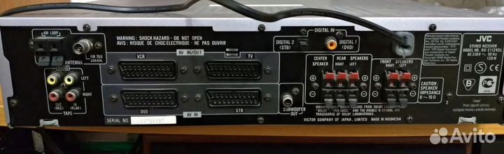 Av ресивер JVC RX-E112R